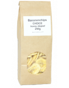 Bananenchips mit Honig