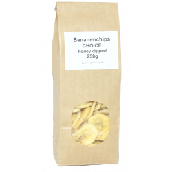 Bananenchips mit Honig