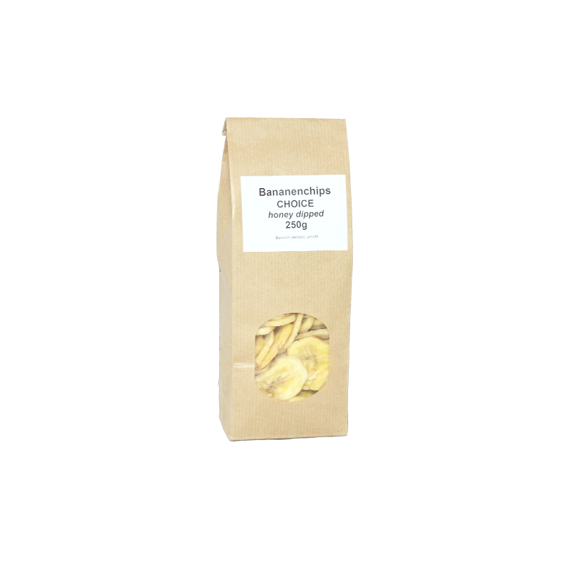 Bananenchips mit Honig Bananenchips mit Honig