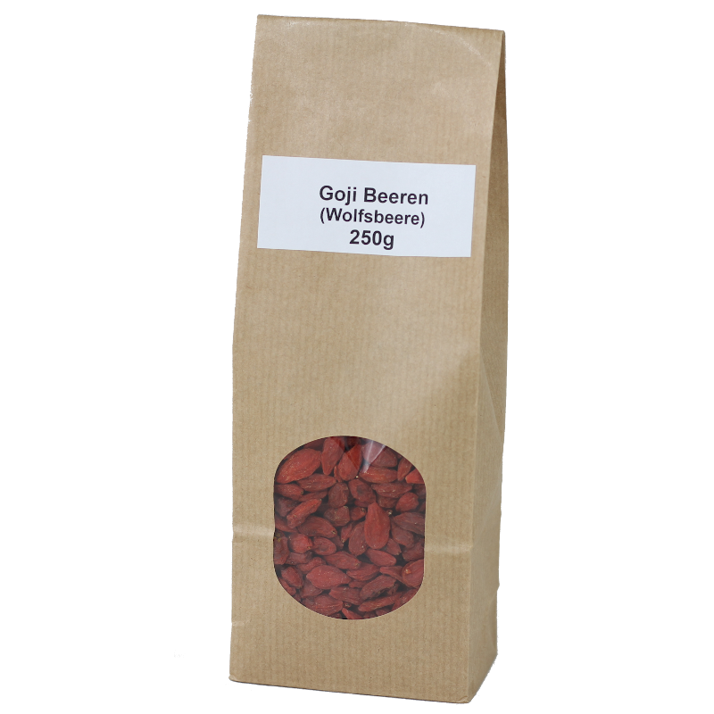 Goji-Beeren 250g Tüte Goji-Beeren 250g Tüte