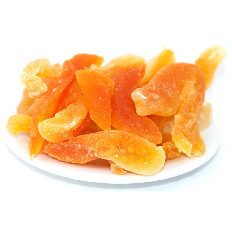 Cantaloupe Zuckermelone als Trockenfrucht