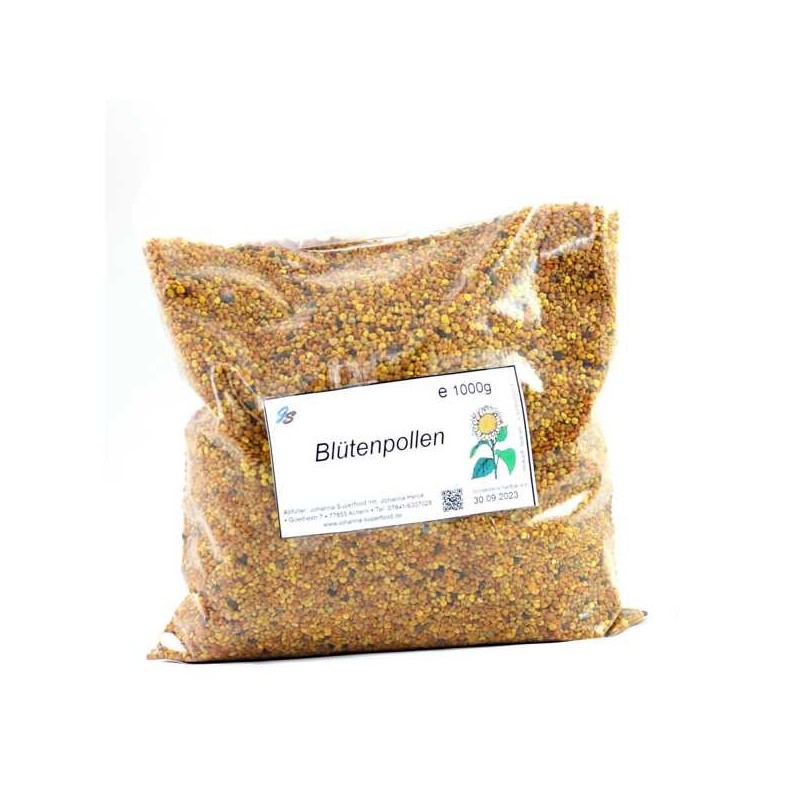 Blütenpollen 1kg Beutel / Nachfüllpackung Blütenpollen 1kg Beutel / Nachfüllpackung