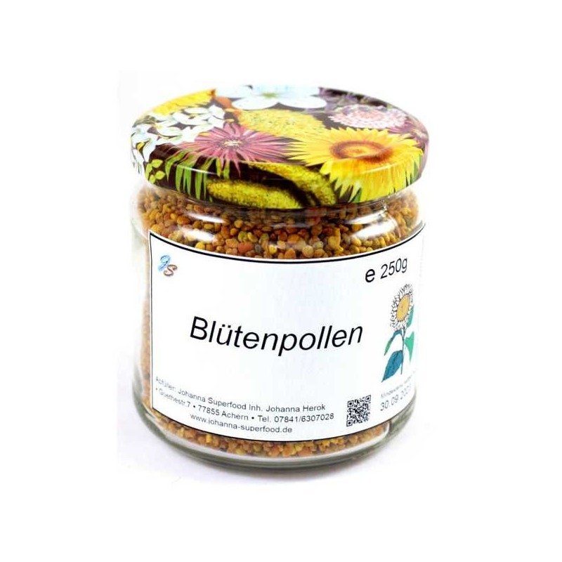Blütenpollen 250g Glas Blütenpollen 250g Glas
